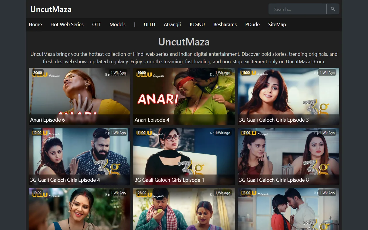 Screenshot: Uncutmaza1 Review Screenshot of Uncutmaza1 Review